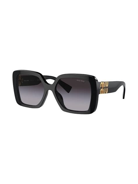 MiuMiu 2024 SS Square Sunglasses .